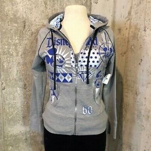 Disneyland 60th anniversary Disney zip up